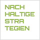 Nachhaltige Strategien
