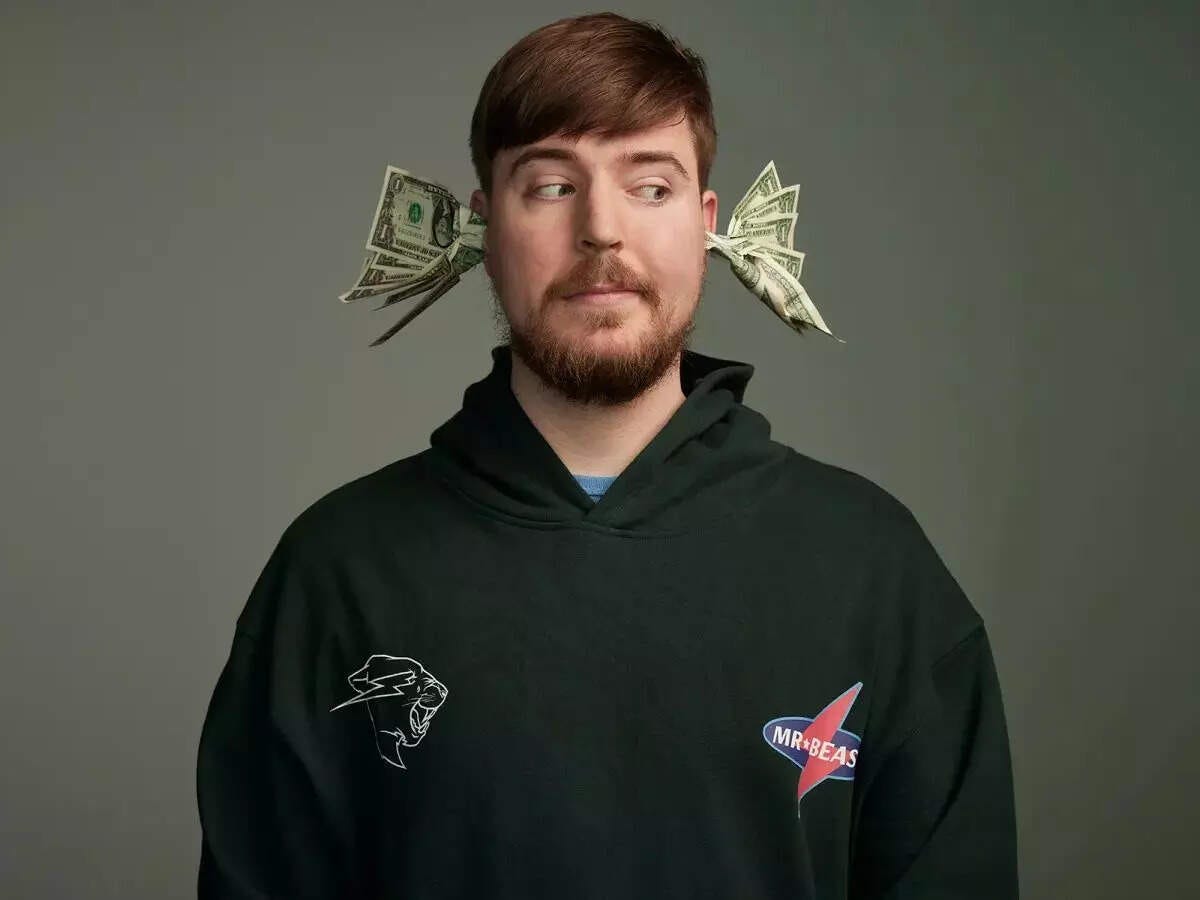MrBeast is worth $1 billion, but he has 'very little money'. World's  richest YouTuber says he's having to borrow for his wedding - The Economic  Times