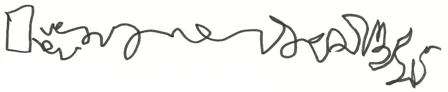 A child’s to-do list scribble