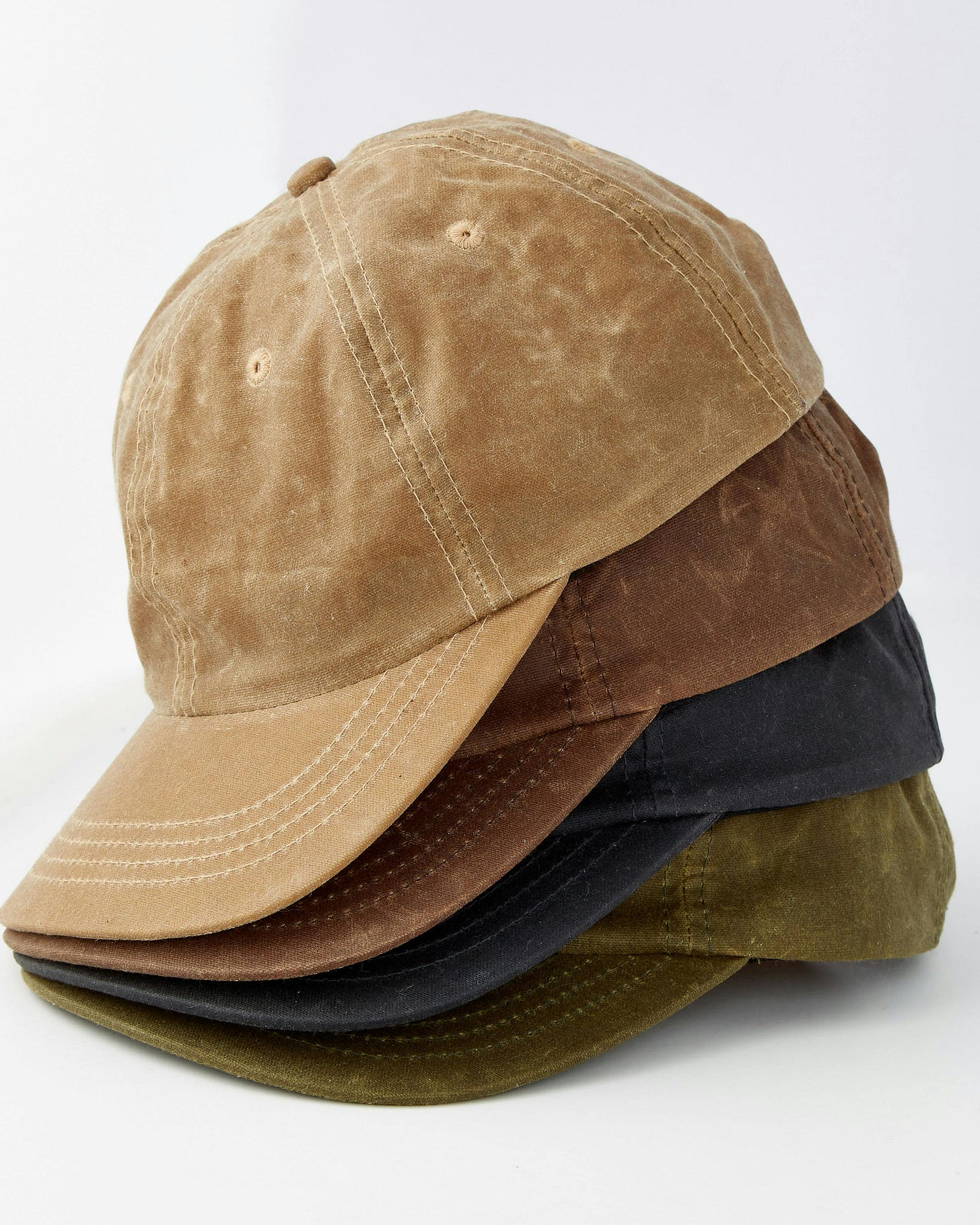 laydown detail image of Waxed Canvas 6-Panel Hat