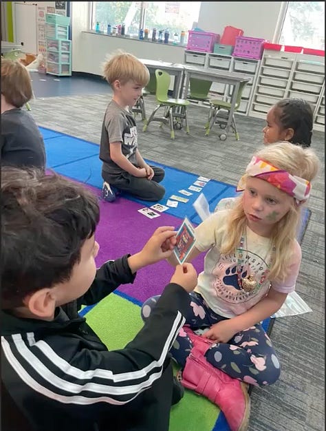 Retrieval Practice in Kindergarten