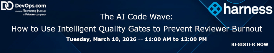 The AI Code Wave: How to Use Intelligent Quality Gates to Prevent Reviewer Burnout (March 10th) The AI Code Wave: How to Use Intelligent Quality Gates to Prevent Reviewer Burnout (March 10th)