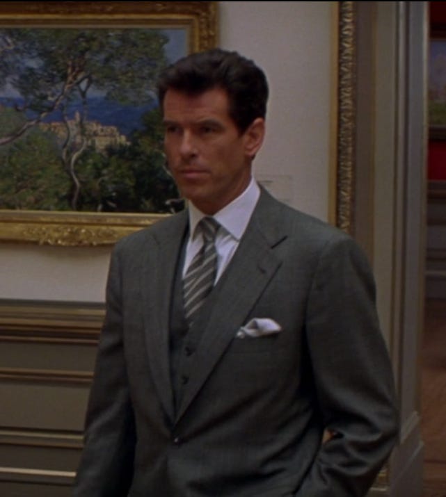The Thomas Crown Affair (1999): The 3-Piece Glen Plaid Suit – Bond Suits