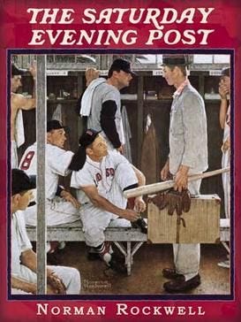 Norman Rockwell - The Rookie