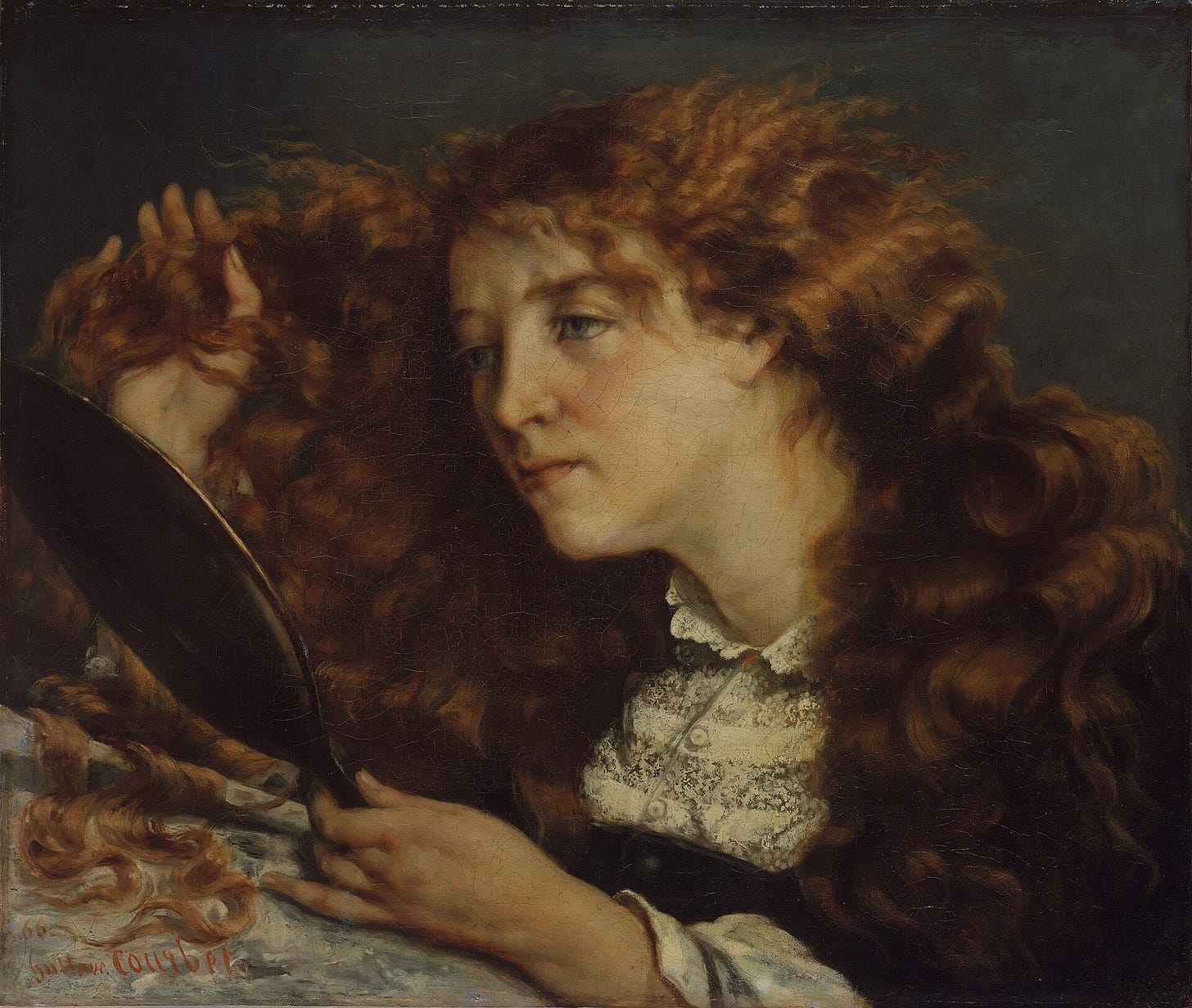 Gustave Courbet, Jo, the Beautiful Irishwoman, 1866, Metropolitan Museum of Art, New York Gustave Courbet, Jo, the Beautiful Irishwoman, 1866, Metropolitan Museum of Art, New York