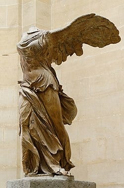 winged victory nike of samothrake