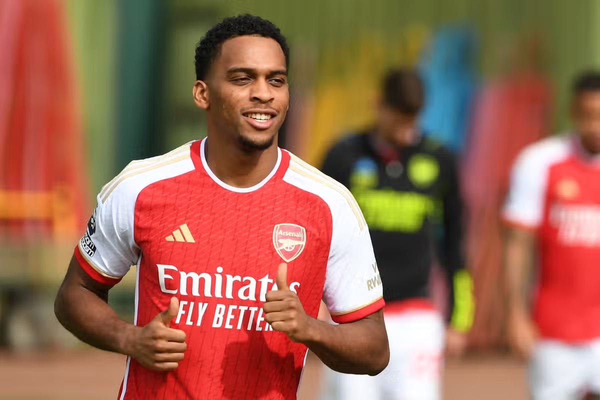 Jurrien Timber Arsenal Premier League Jurrien Timber Arsenal Premier League