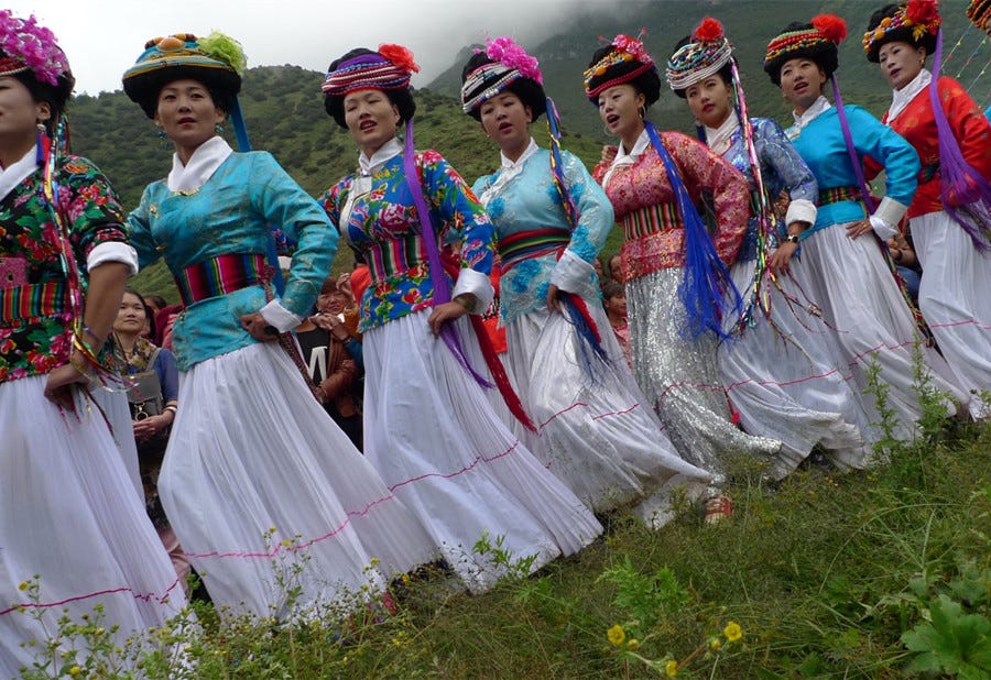 Kunming Village of Mosuo Ethnic People in Yunnan Ethnic Villages Travel: Ethnic Village, Traditional Village