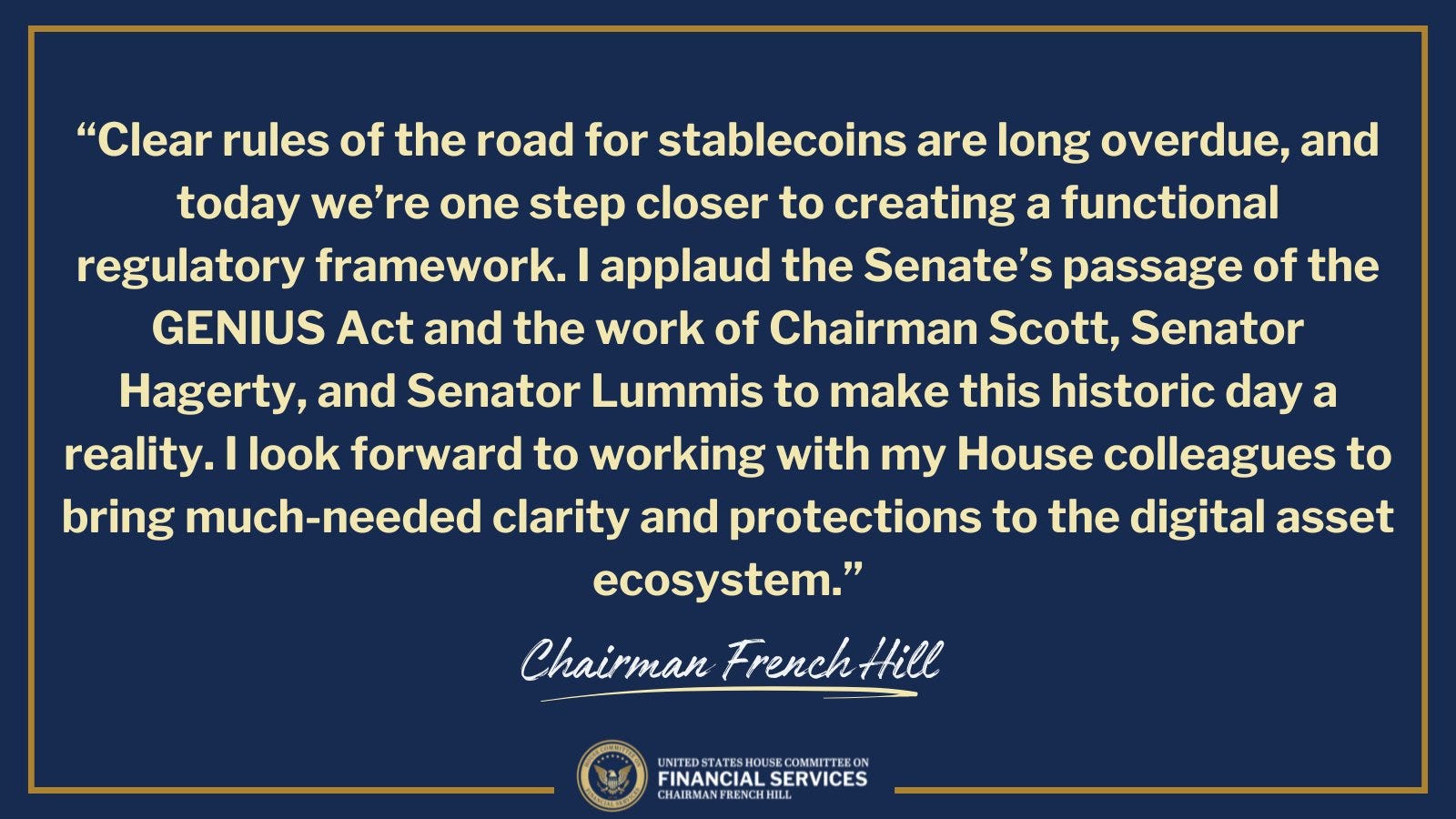 GENIUS Act 美國《穩定幣法案》通過參議院！ - 大叔美股筆記Uncle Stock Notes