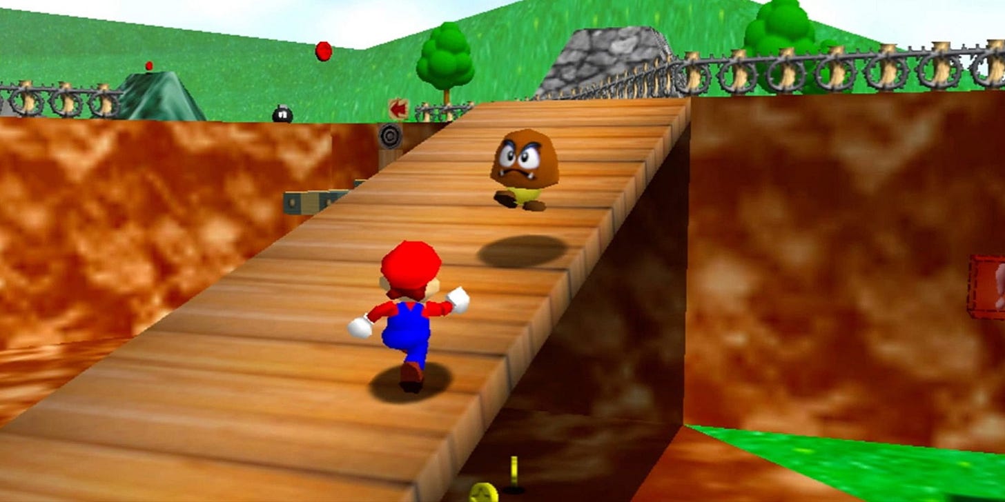 Super Mario 64 Mod Takes Mario Through The Gaming Multiverse