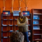 Sen. Raphael Warnock Gives Detroit Big Hug