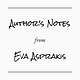 Author's Notes
