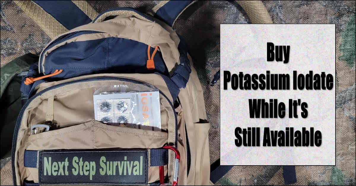 You are currently viewing Buy Potassium Iodate While It Is Still Available — Quick Note