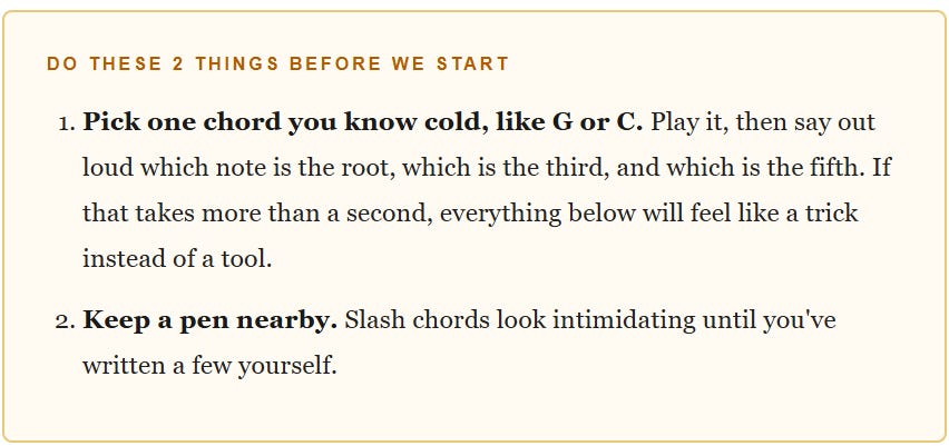 You know four chords. You've only ever played one shape of each