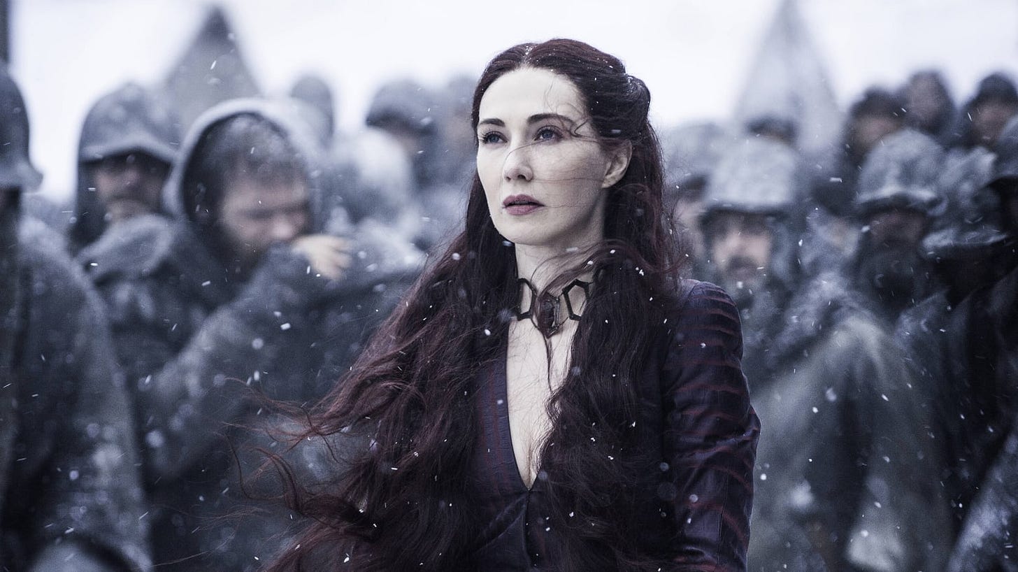 Game of Thrones' Carice van Houten on Season 6: 'We're Going Completely Off the Books' Game of Thrones' Carice van Houten on Season 6: 'We're Going Completely Off the Books'