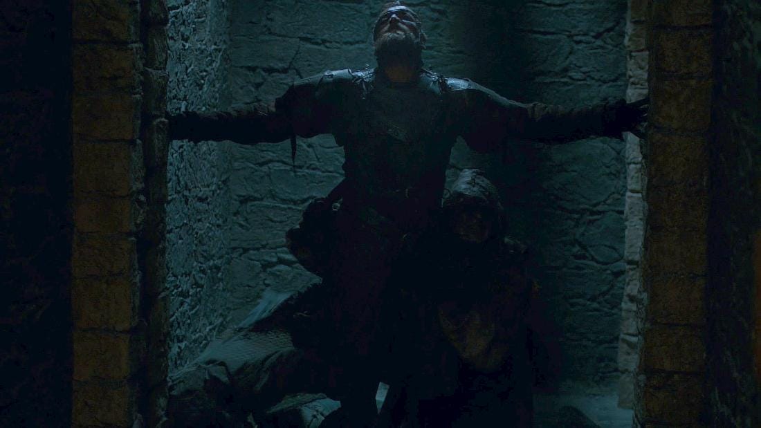 "Hold the door!"