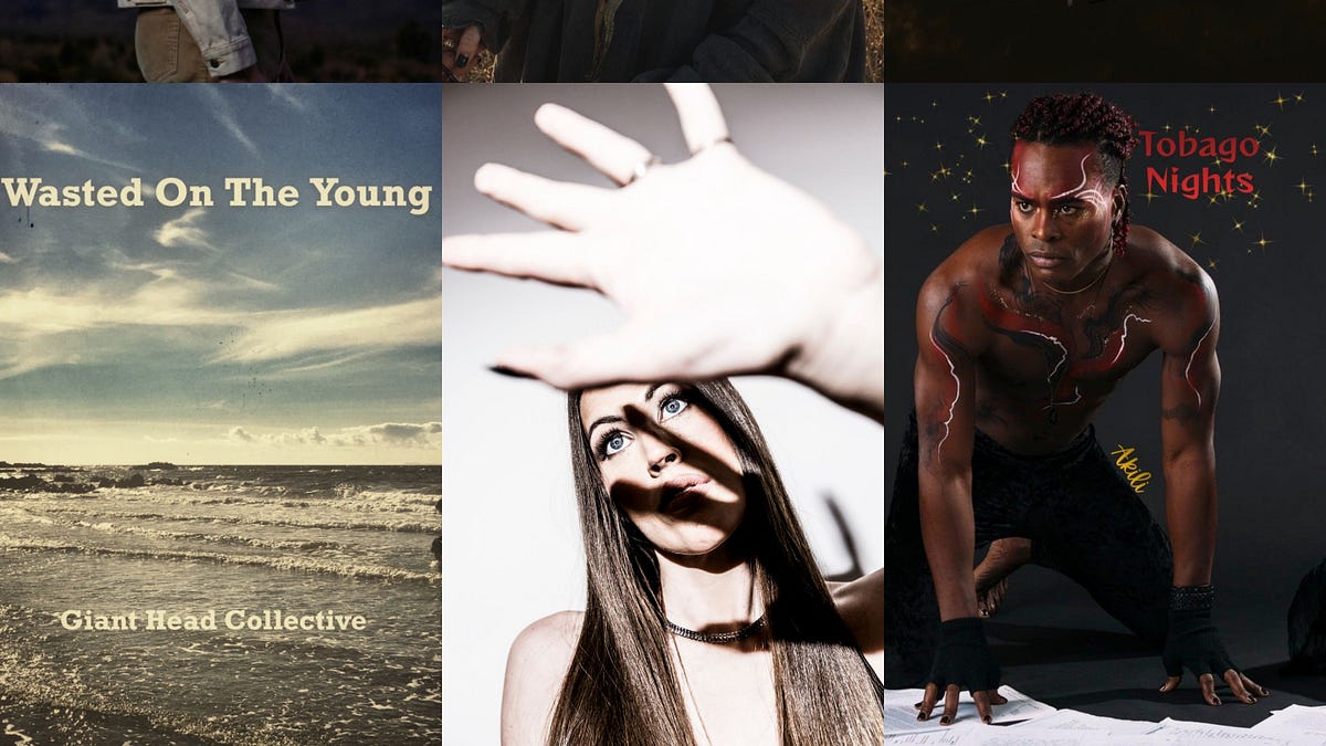 A Tuesday Trio (Times Two) Of New Indie Artists, Ready To Show You A Good Time Of Stadium Anthem, Raw Realism, Murky-Minded Blues, Rock Memories, Pop Punch, & Afrobeat Philosophy