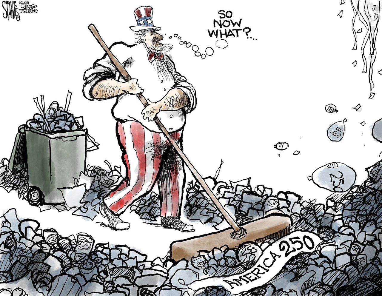 Editorial cartoons for July 12, 2026: Mitch McConnell's health, Trump red card, Platner out - syracuse.com Editorial cartoons for July 12, 2026: Mitch McConnell's health, Trump red card, Platner out - syracuse.com