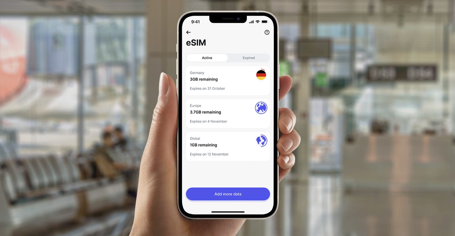 Revolut launches eSIM, a seamless way to avoid unexpected roaming charges |  Revolut United Kingdom