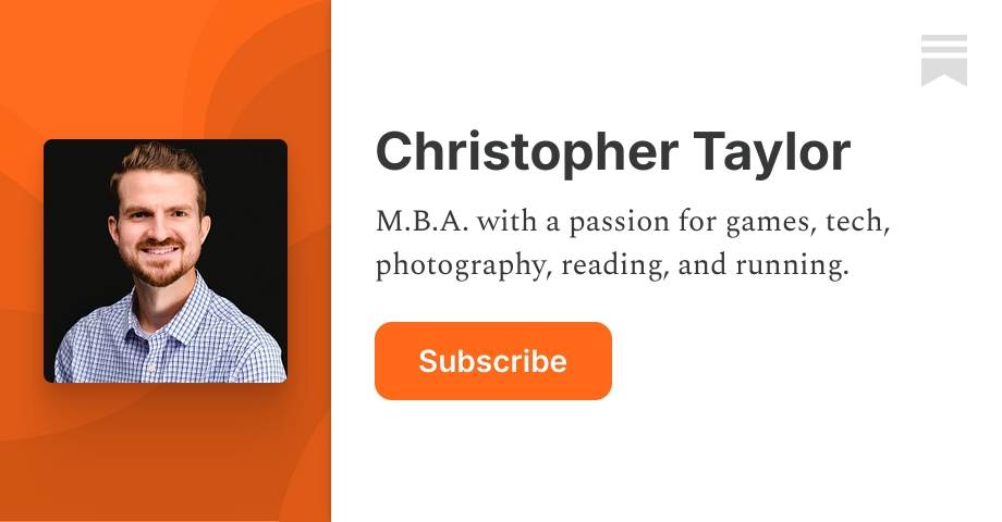 Christopher Taylor | Substack