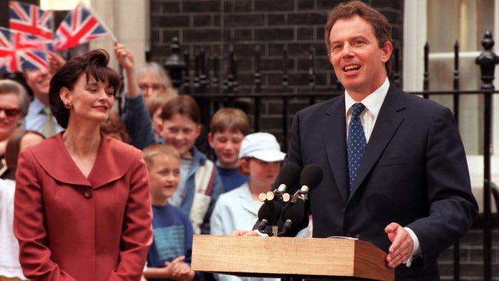 Tony Blair's soggy tie holds lessons for the EU elections