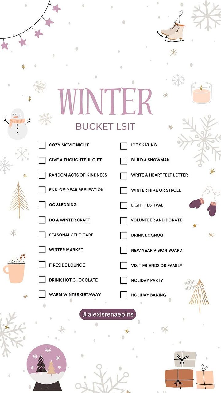 Winter Activity Pages