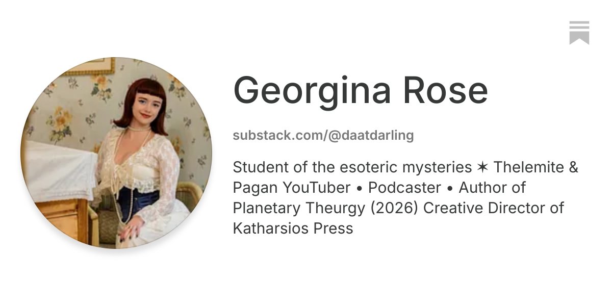 Georgina Rose | Substack