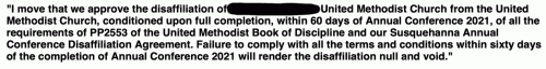 disaffiliation resolution paragraph