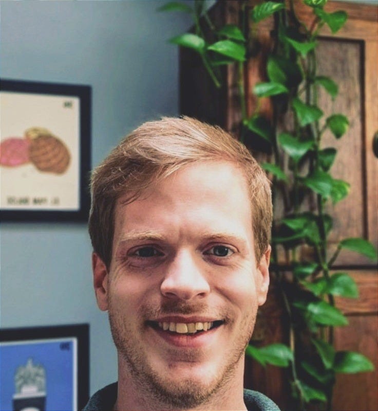 Profile photo of Andrew's head