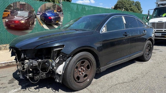 Crashed Ford Taurus Police Interceptor Rebuild Project! Low Miles
