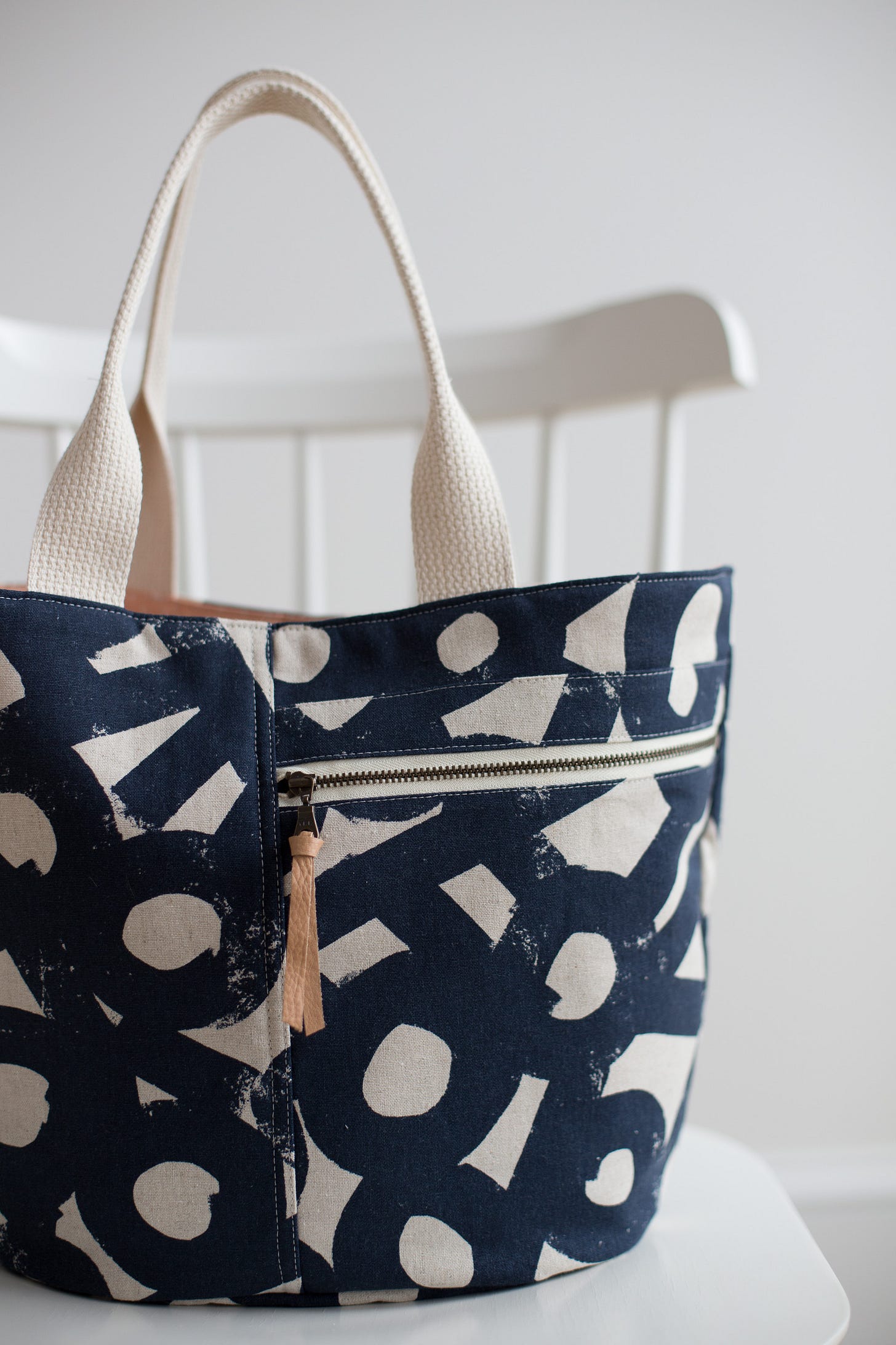Crescent Tote PDF Pattern - Noodlehead