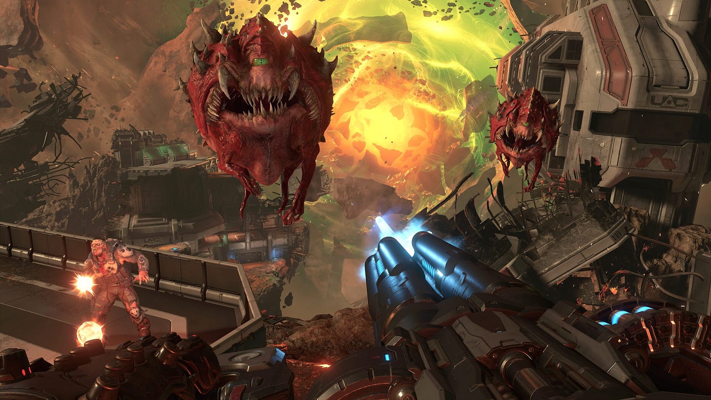 DOOM Eternal new previews, gameplay, and screenshots - Gematsu