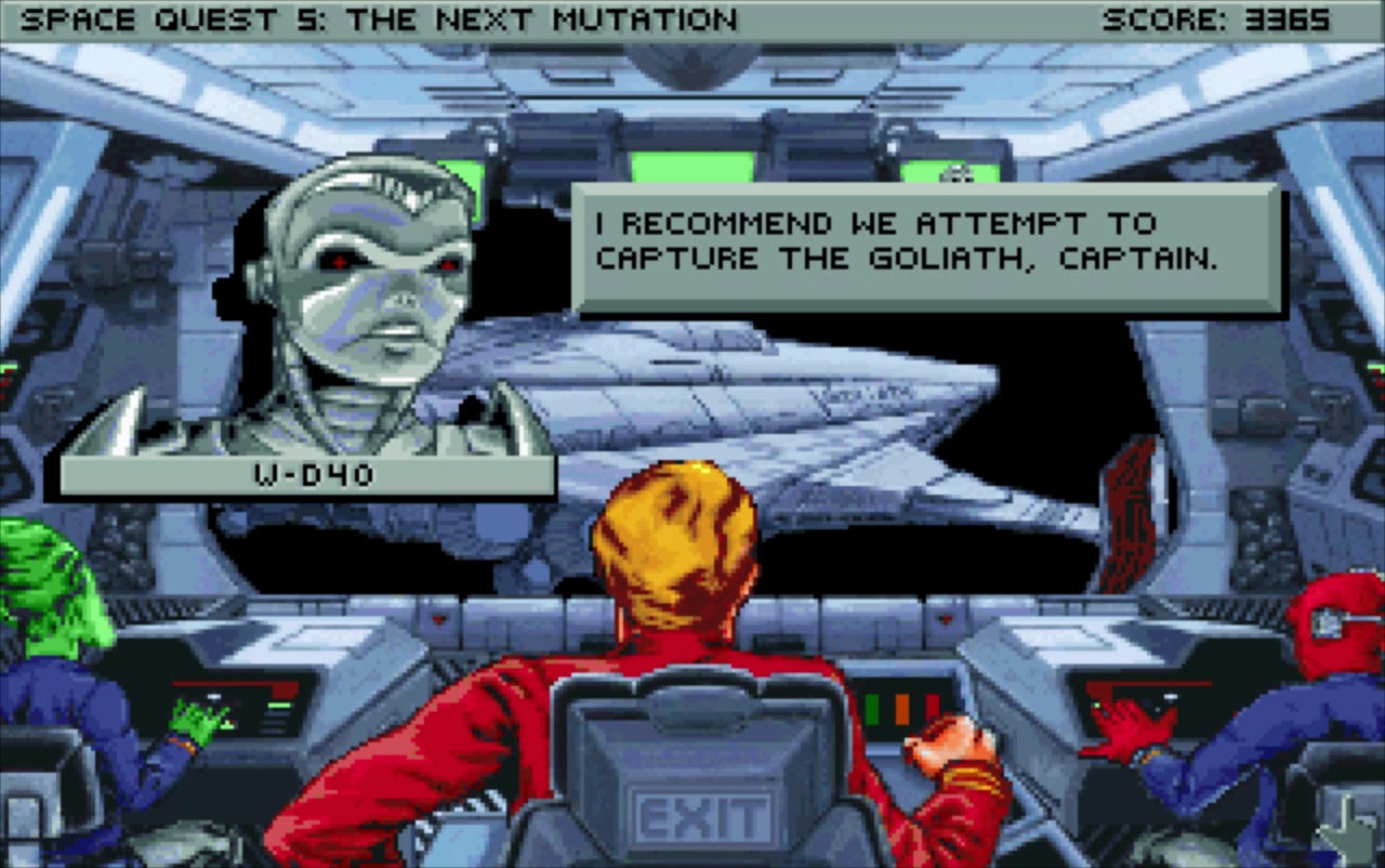 Game review: Space Quest V - Roger Wilco The Next Mutation (1993)