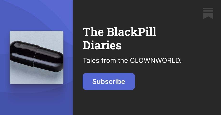 The BlackPill Diaries | Ludacris Plaid | Substack