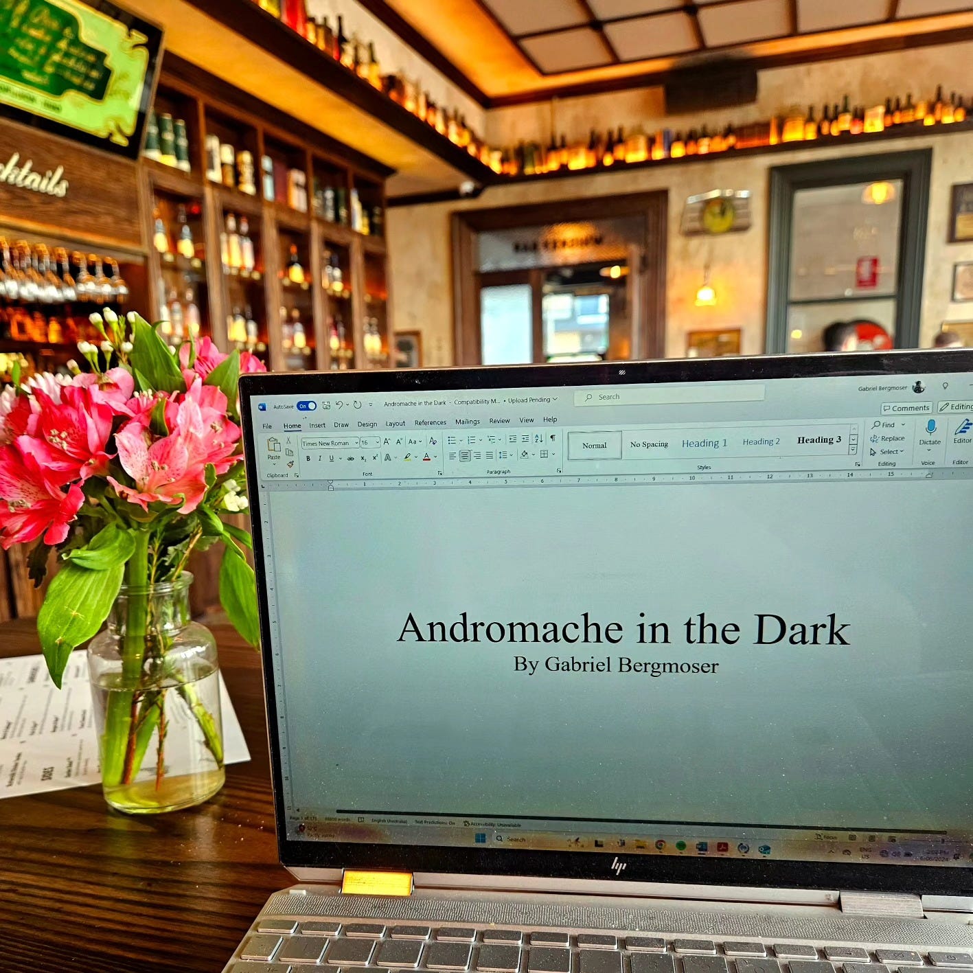 May be an image of text