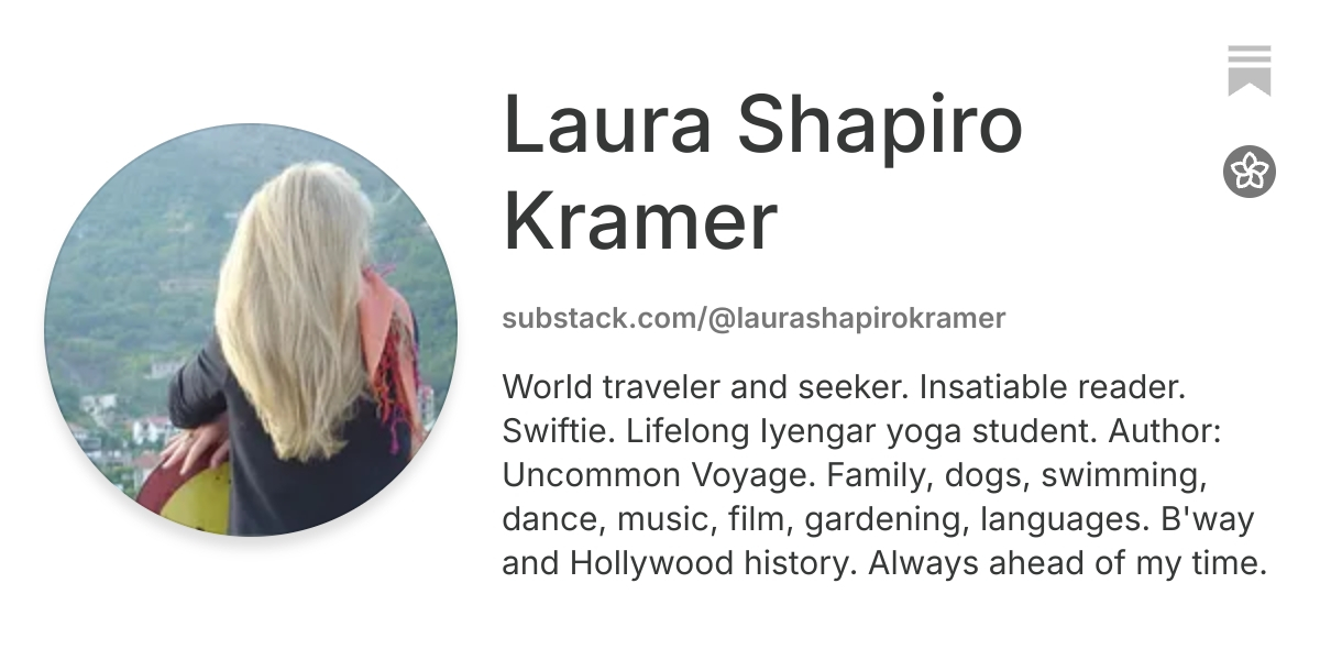 Laura Shapiro Kramer | Substack