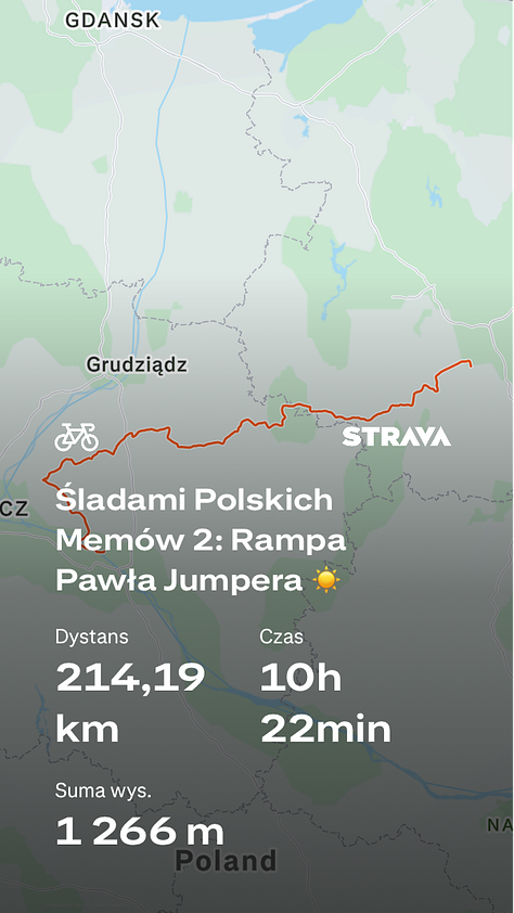 Trasa w trzech odcinkach