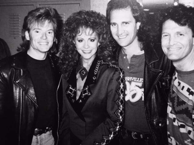 Reba with McBride and the Ride