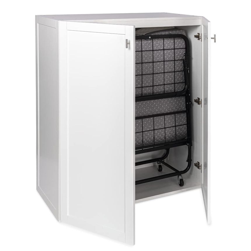 Milliard Diplomat Folding Bed Storage Closet Murphy Cabinet, 49x42.5 in. (Bed Not Included)