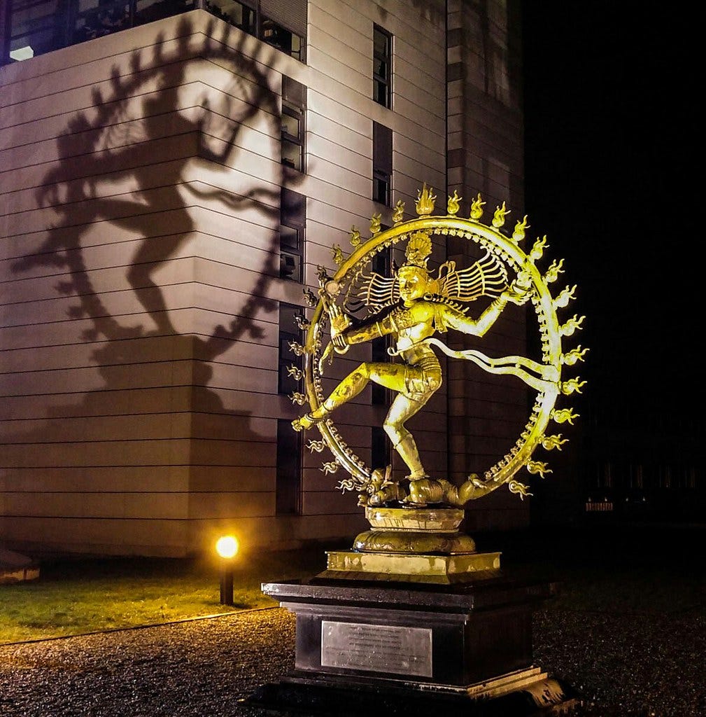 Statue of Shiva at CERN during a rainy February evening. | Flickr Statue of Shiva at CERN during a rainy February evening. | Flickr