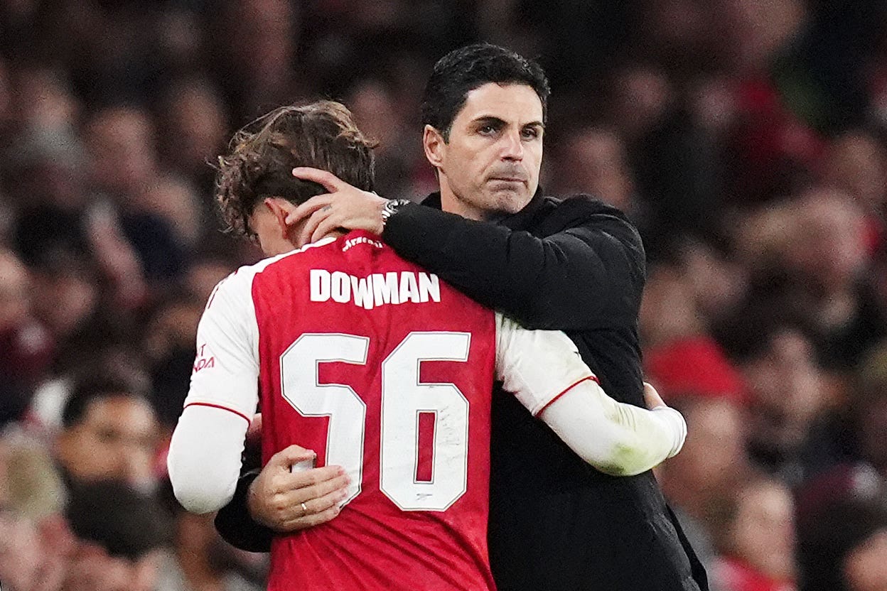 Mikel Arteta hails Max Dowman's 'special' quality after history-making  start for Arsenal | The Independent