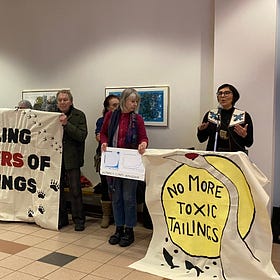 Indigenous environmental activists offer counter-programming to industry-funded tar sands tailings conference