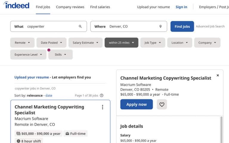 38 Indeed Jobs for New Freelance Writers (That are Easy to Start) - Elna Cain 38 Indeed Jobs for New Freelance Writers (That are Easy to Start) - Elna Cain
