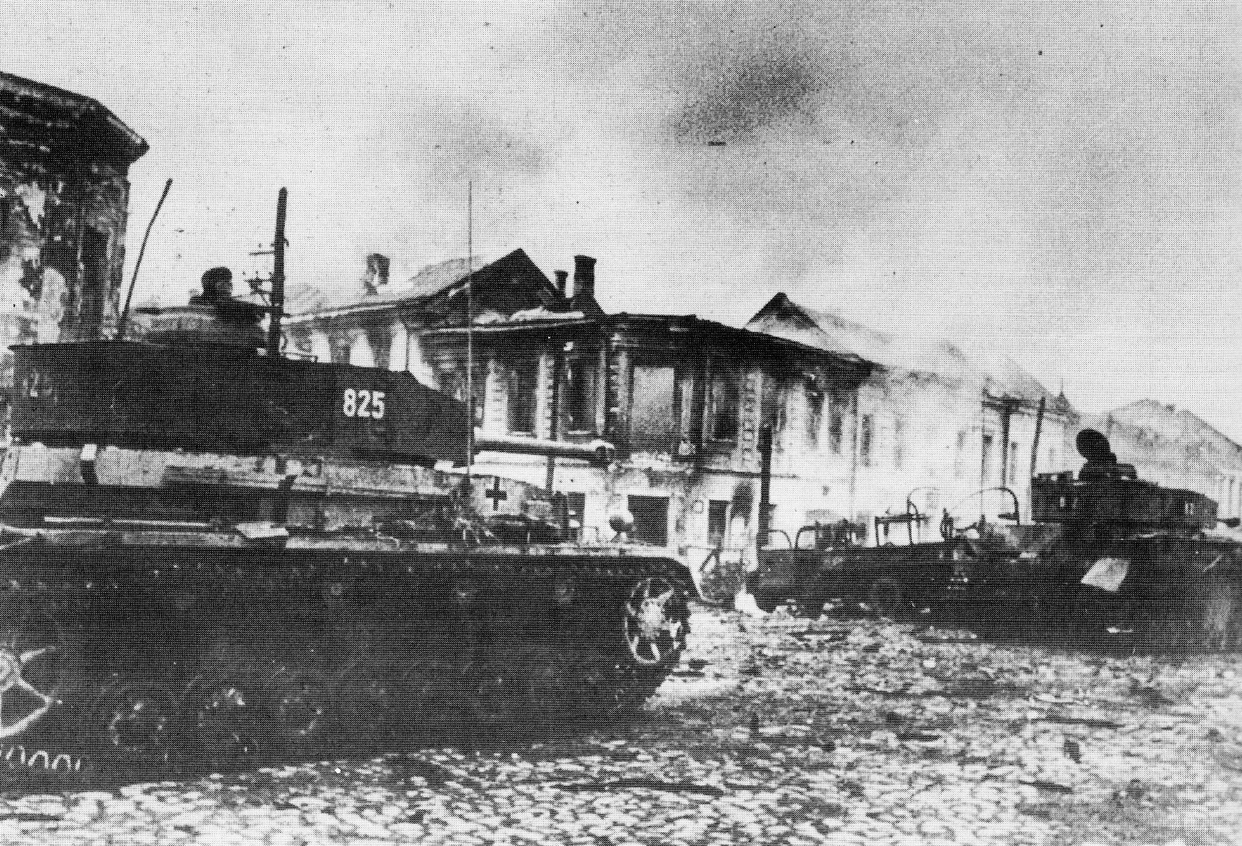 Germans counter-attack on the Eastern front