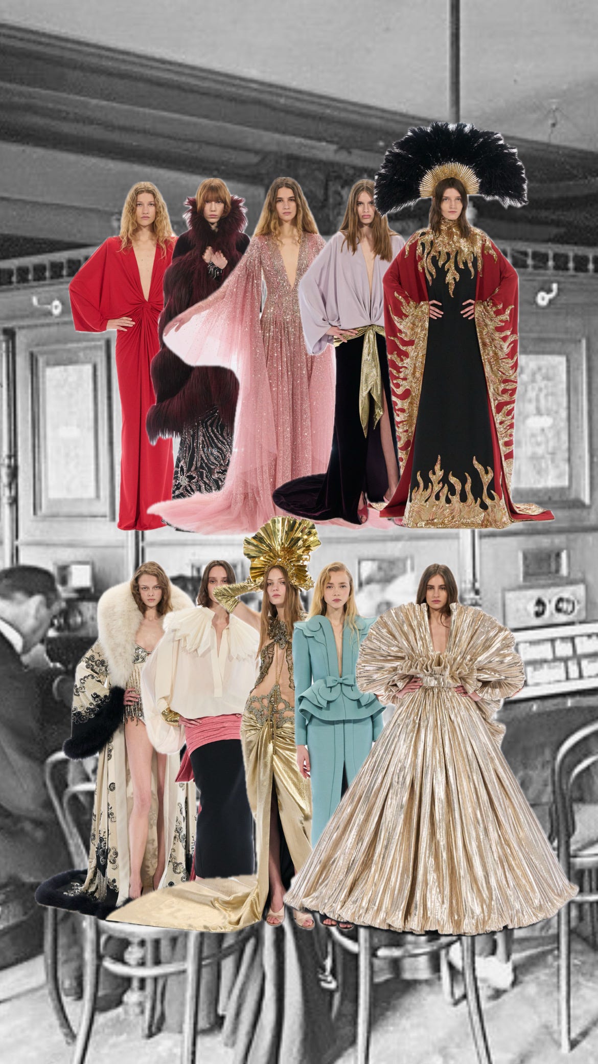 Schiaparelli, Dior, Chanel, Valentino - alexander mcqunt