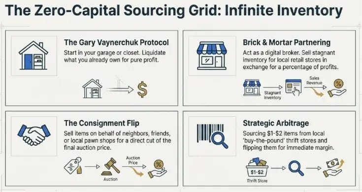 zero capital inventory secrets