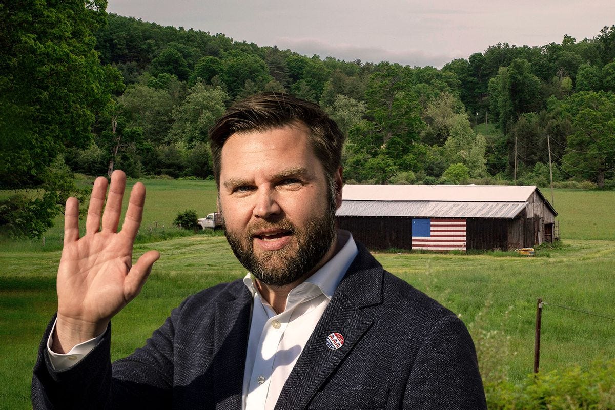 You've got some tenacity, and I appreciate that”: My strange year tracking JD  Vance, MAGA's future | Salon.com