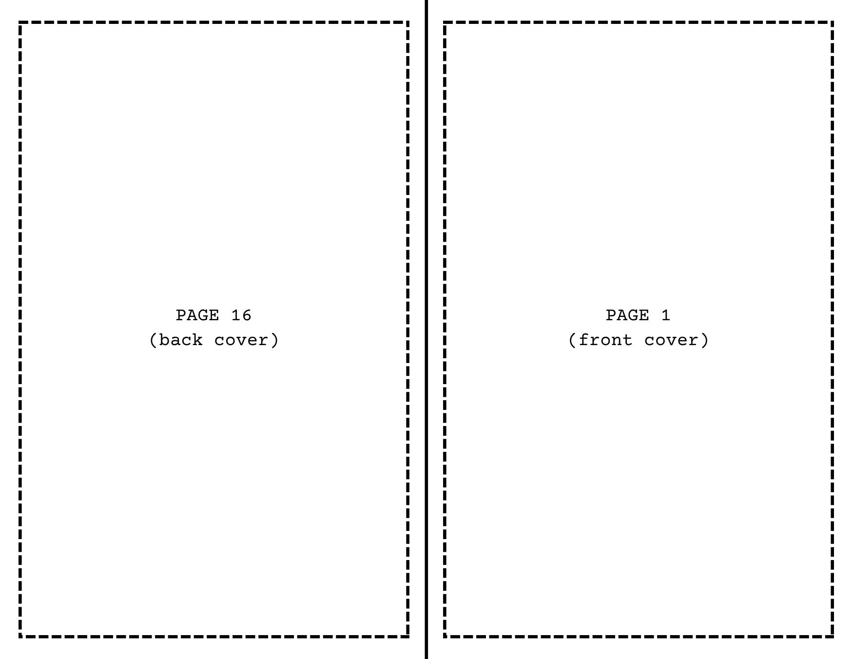 Zine Potpourri: Foiling Tutorial and Half Size Zine Template