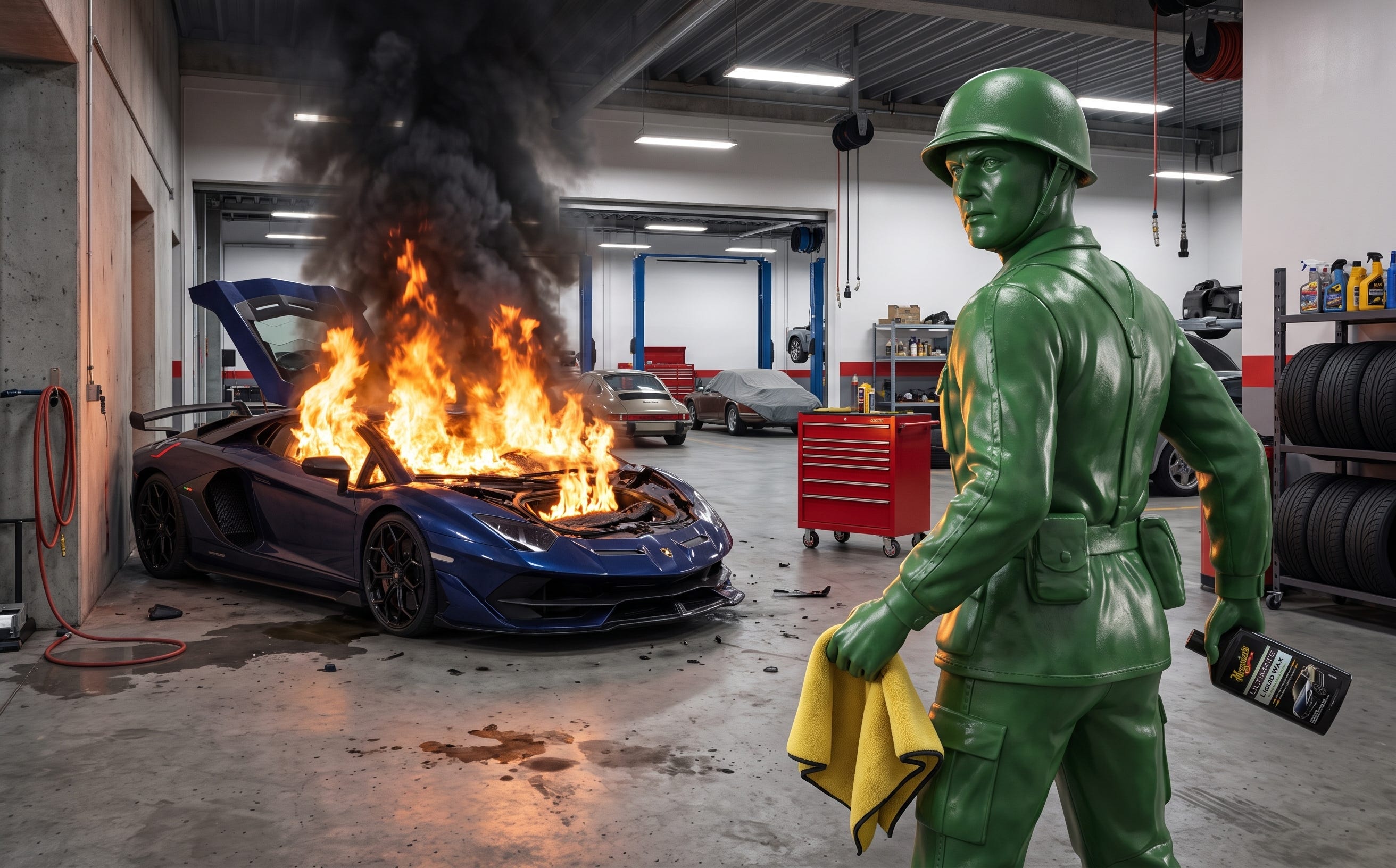 Polishing a Car on Fire: Why AI Startups Die in Their Own Specs
