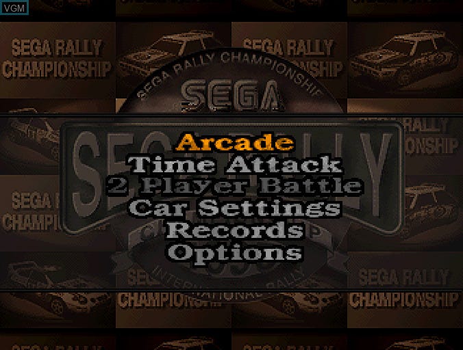 Sega Rally Championship for Sega Saturn - The Video Games Museum